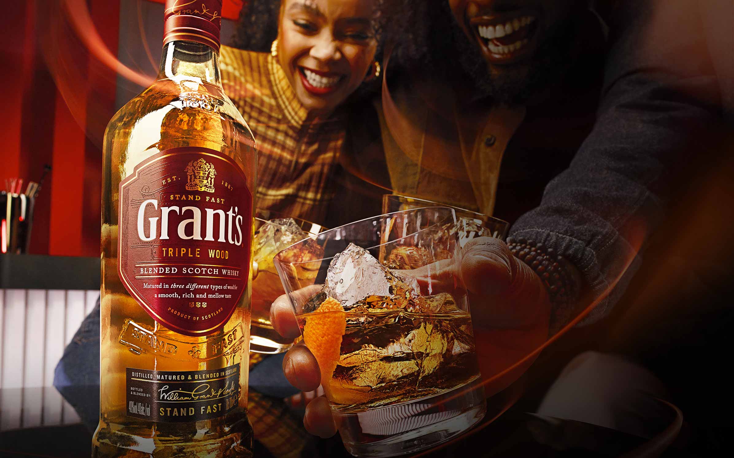 Blended Grant\'s Wood Scotch Whisky | Grant\'s Whisky Triple